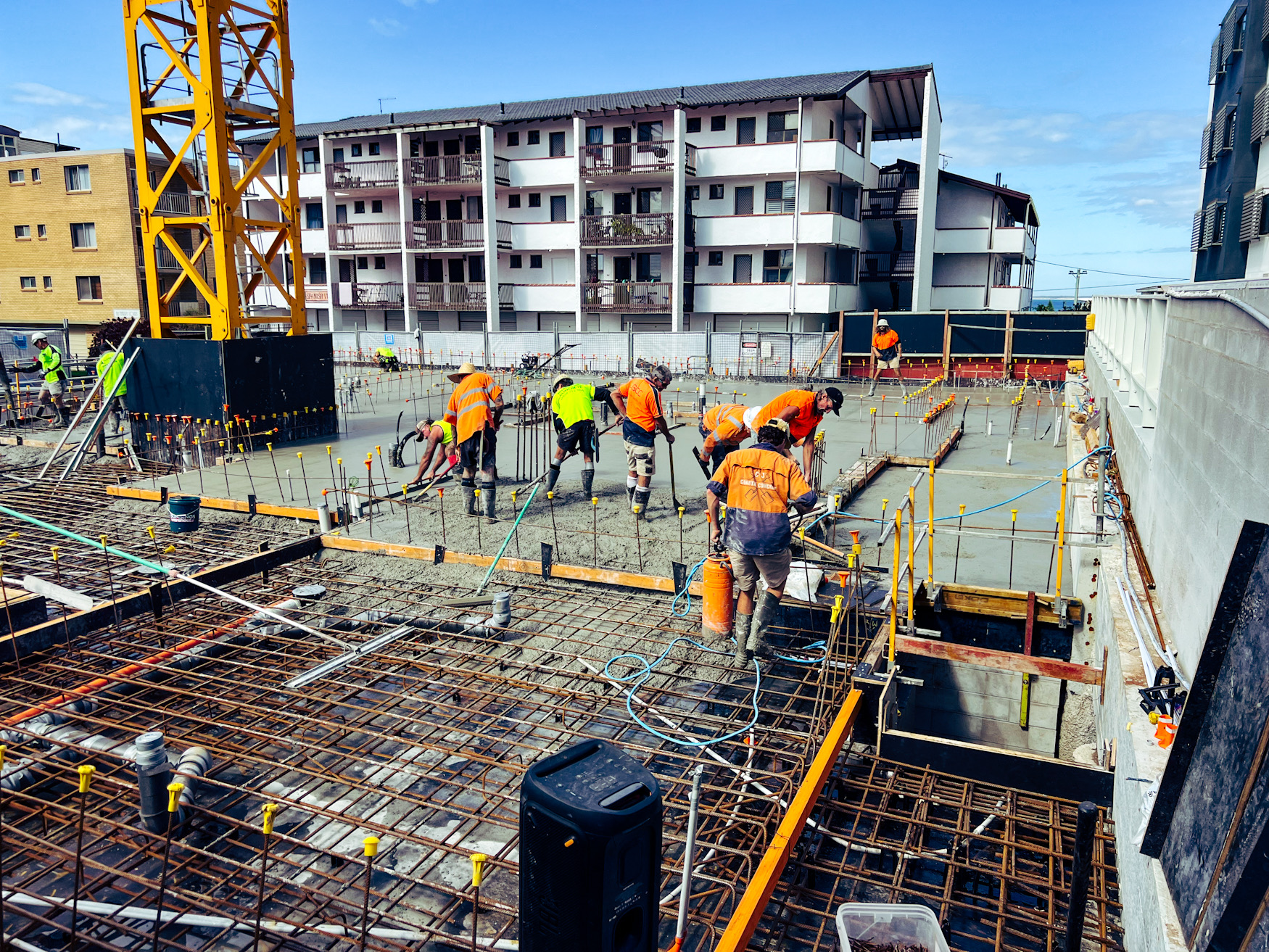 Gold Coast commercial concreting deck